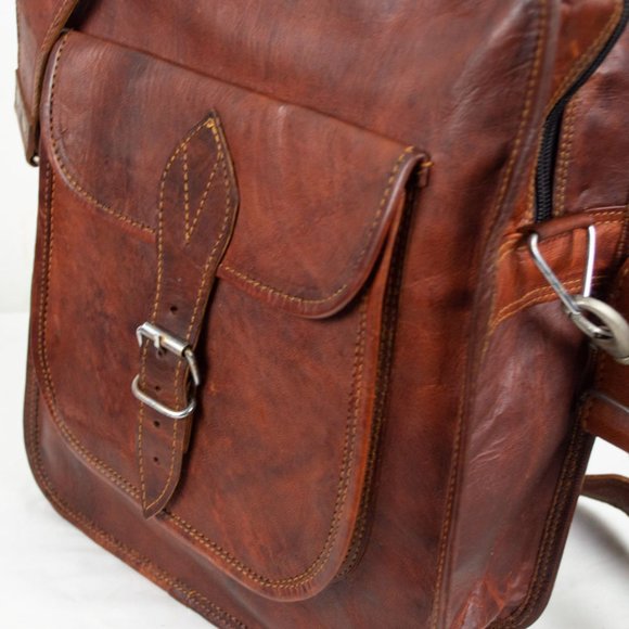 GUSTI Leather Nature Bike Shoulder Bag - Picture 3 of 14